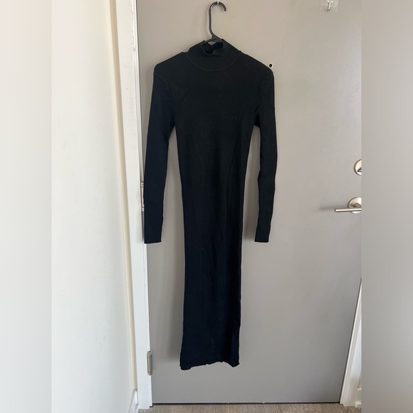 BLACK MAXI DRESS - Picture 2 of 6